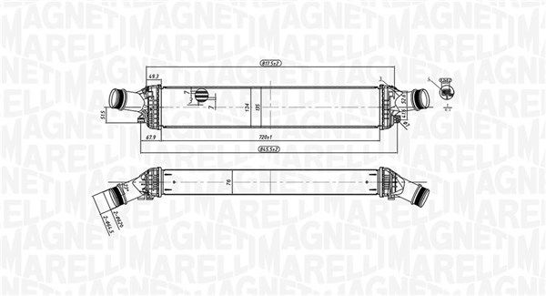 MAGNETI MARELLI 351319204430 Charge Air Cooler