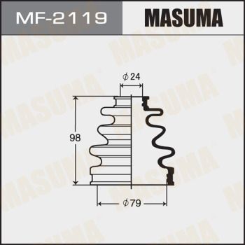 Комплект пилозахисний, приводний вал, Masuma MF2119