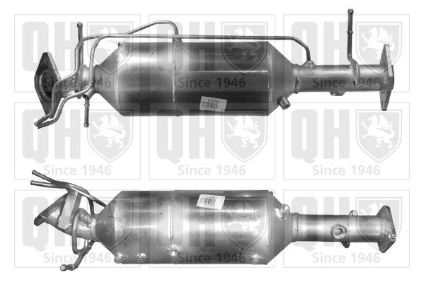 QUINTON HAZELL Korom-/részecskeszűrő, kipufogó QDPF11042H