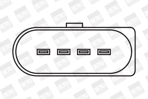 BorgWarner (BERU) ZSE032 Ignition Coil