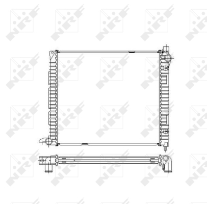 WILMINK GROUP hűtő, motorhűtés WG1722960