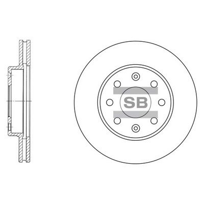 Гальмівний диск, Hi-Q SD3001