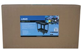 Laser Tools Workshop Utility Cart, Twin Level