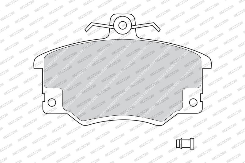 FERODO Plaquettes de frein à disque FDB370