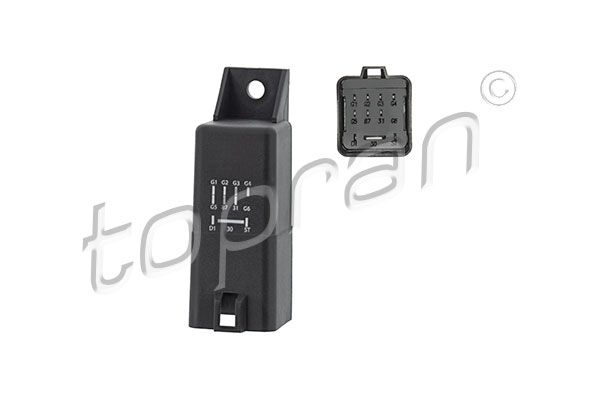 Product Vadības bloks, Kvēlsveces darbības laiks TOPRAN 115 864 For VW Image