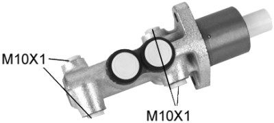 ANDEL A5167 - Master Cylinder, Brakes