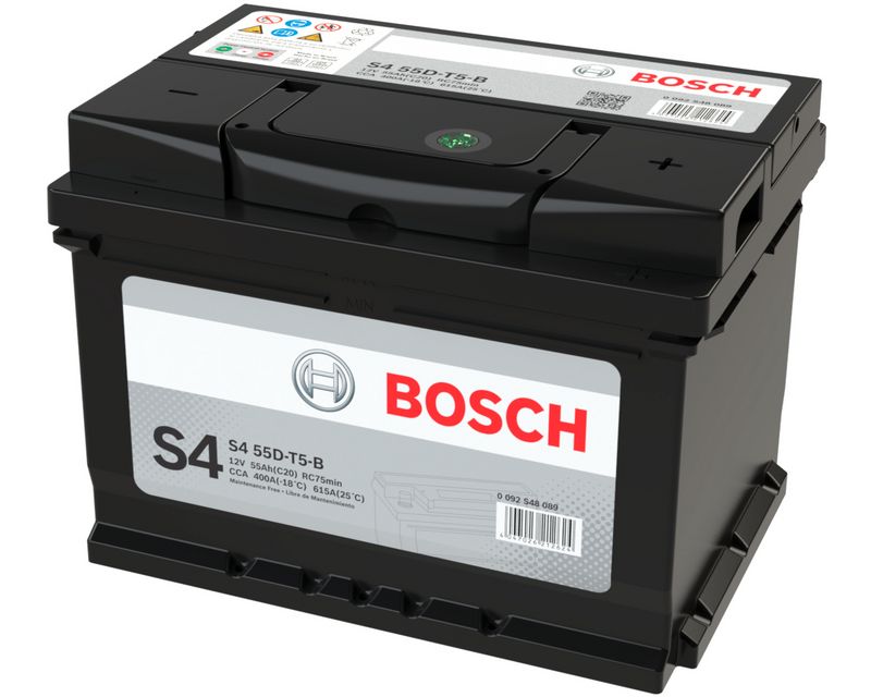 Baterie de pornire 0 092 S48 089 BOSCH 12V 55Ah