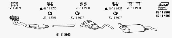 HJS kipufogórendszer VW_565