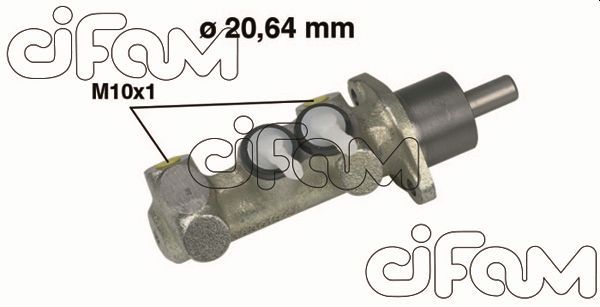 CIFAM FIAT головний гальмівний циліндр TIPO,TEMPRA +ABS 20.64