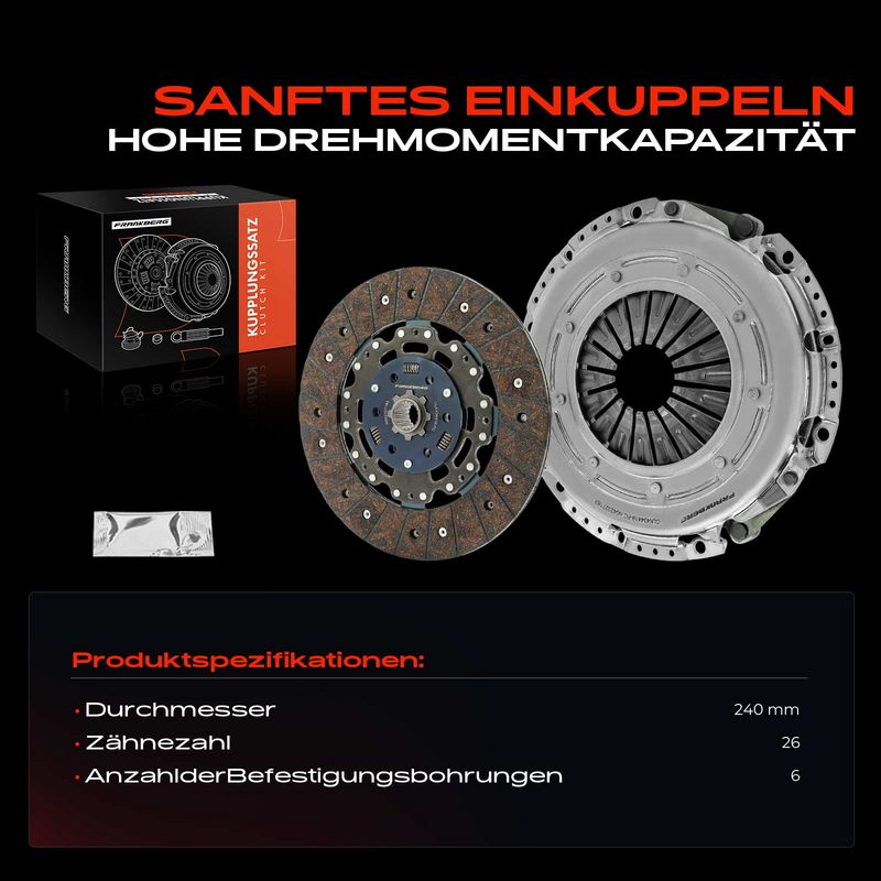 Frankberg 5481FB0028808 Clutch Kit