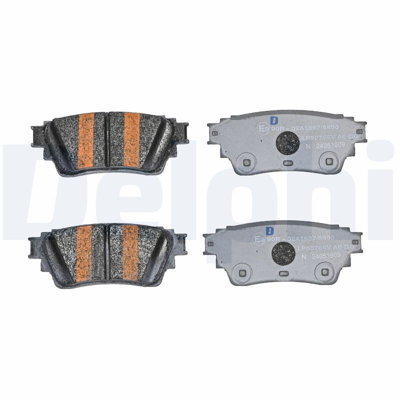 DELPHI LP5076EV Brake Pad Set, disc brake