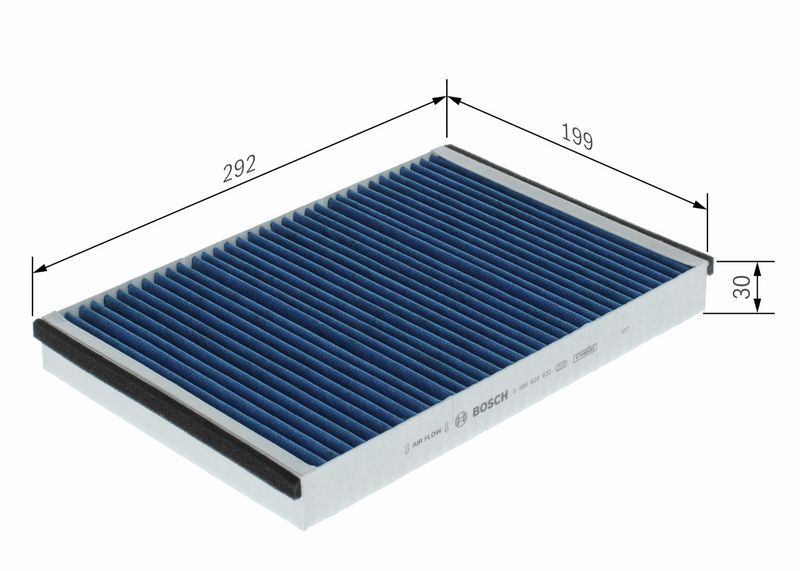 Filter, salongiõhk, BOSCH 0 986 628 632