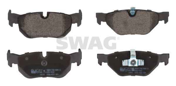 SWAG 20 91 6533 Комплект гальмівних накладок, дискове гальмо