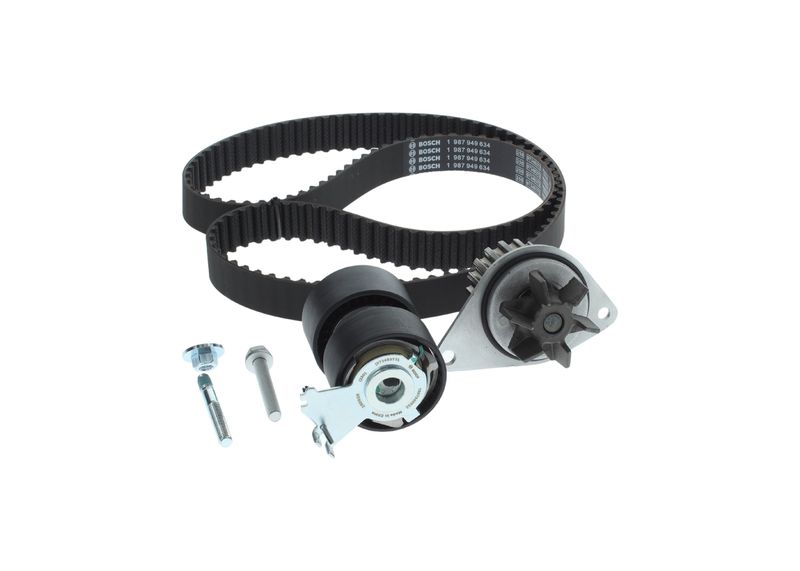Veepump + hammasrihmakomplekt, BOSCH 1 987 945 312