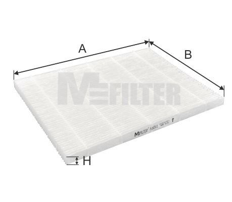 Filtr, vzduch v interiéru K 9211