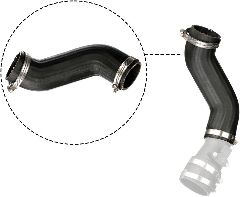 GATES 09-1468 Charge Air Hose