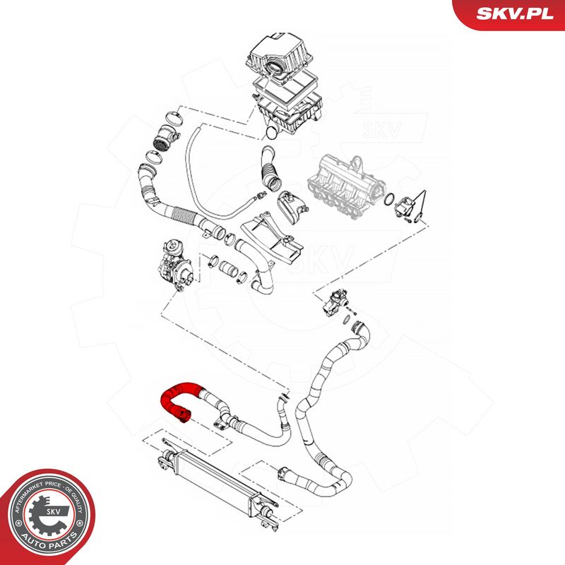 Laadimisõhu voolik, ESEN SKV 24SKV544