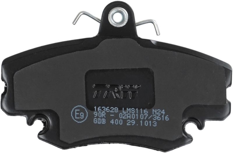 TRW GDB400 Brake Pad Set, disc brake