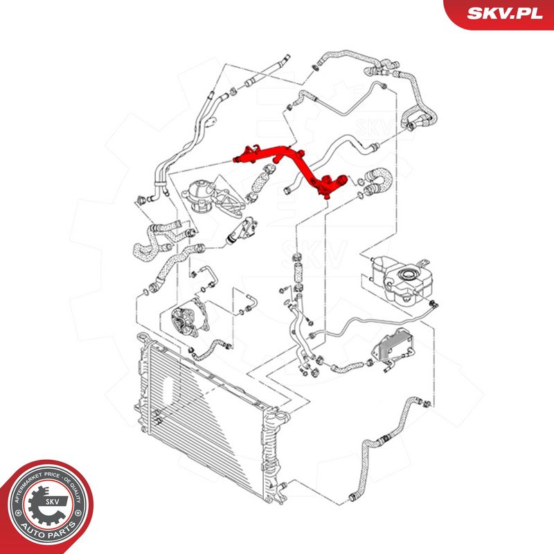 Jahutusvedeliku torustik, ESEN SKV 43SKV799