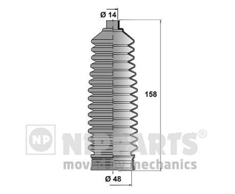 NIPPARTS gumiharang készlet, kormányzás J2840302