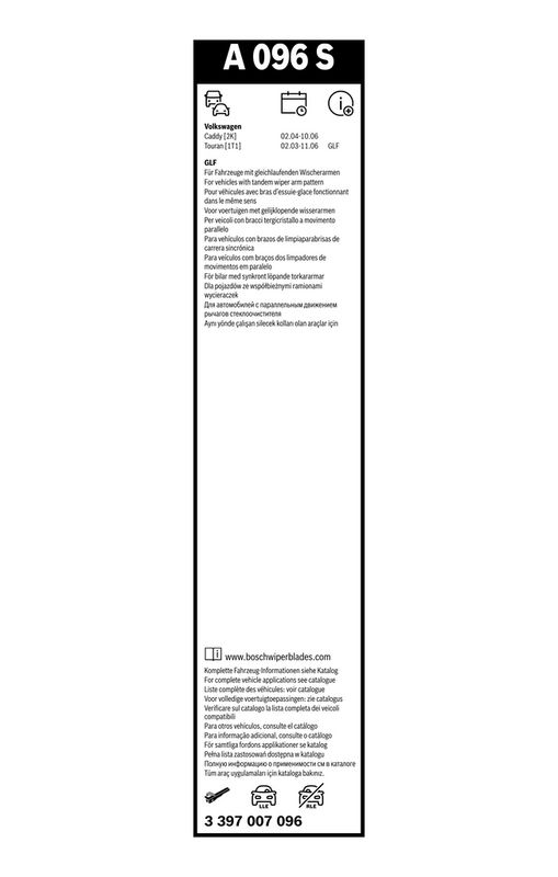 BOSCH 3 397 007 096 Wiper Blade