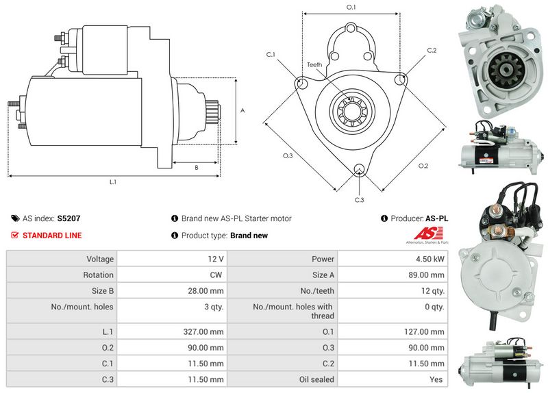 AS-PL S5207 Starter