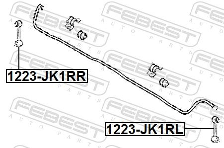 Stabilisaator, Stabilisaator, FEBEST 1223-JK1RL