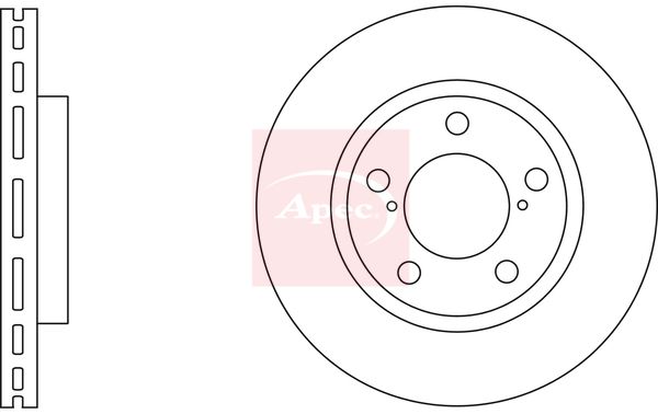 APEC Brake Disc DSK2749