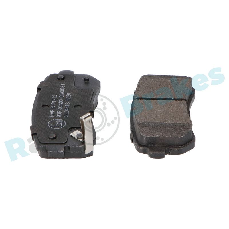 RAP BRAKES R-P1212 Brake Pad Set, disc brake
