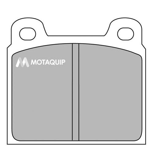 MOTAQUIP fékbetétkészlet, tárcsafék LVXL415