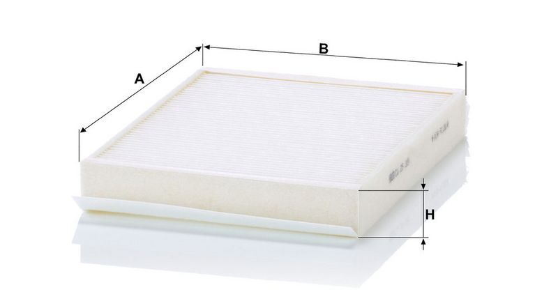 Filter, salongiõhk, MANN-FILTER CU 25 027