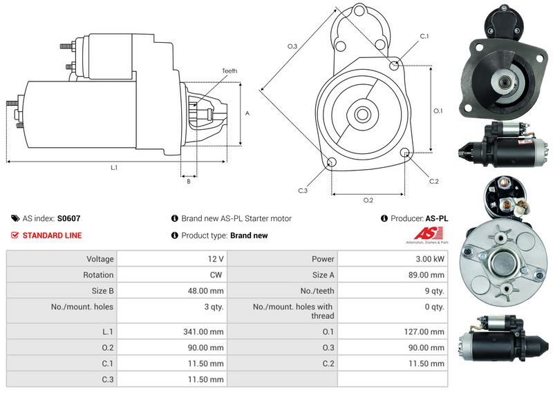 AS-PL S0607 Starter