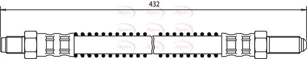 APEC Brake Hose HOS3337