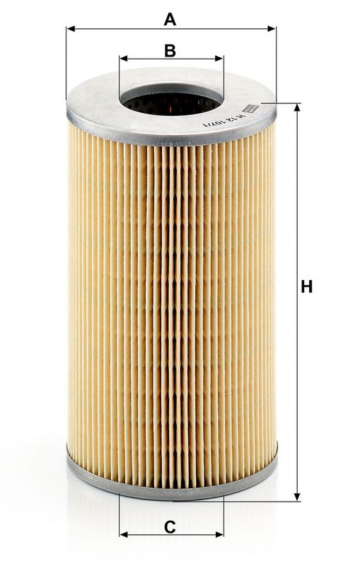 Filtru ulei H 12 107/1 MANN-FILTER