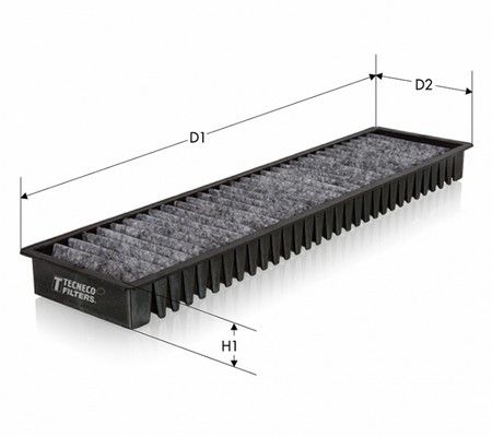 Фільтр, повітря у салоні, Tecneco CK9594-C