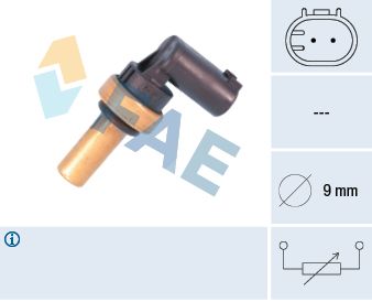 Sensor, temperatura del refrigerante