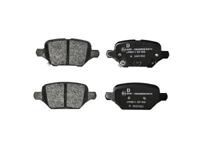 DELPHI LP3611 Brake Pad Set, disc brake