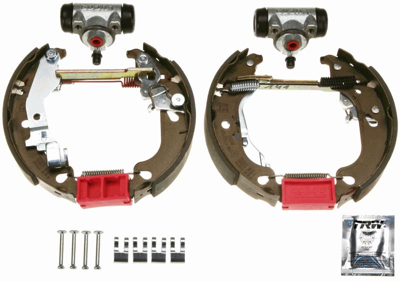 Комплект гальмівних колодок, Trw GSK1743