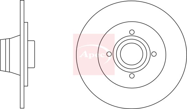 APEC Brake Disc DSK2943