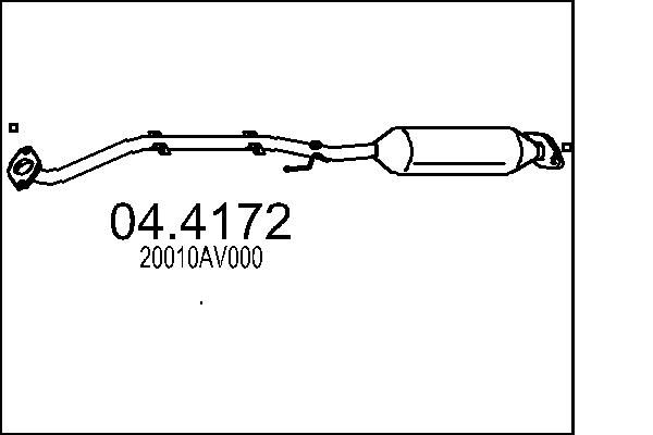 MTS katalizátor 04.4172