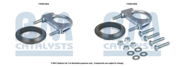 BM CATALYSTS szerelőkészlet, katalizátor FK90156