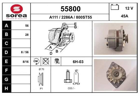 EAI generátor 55800