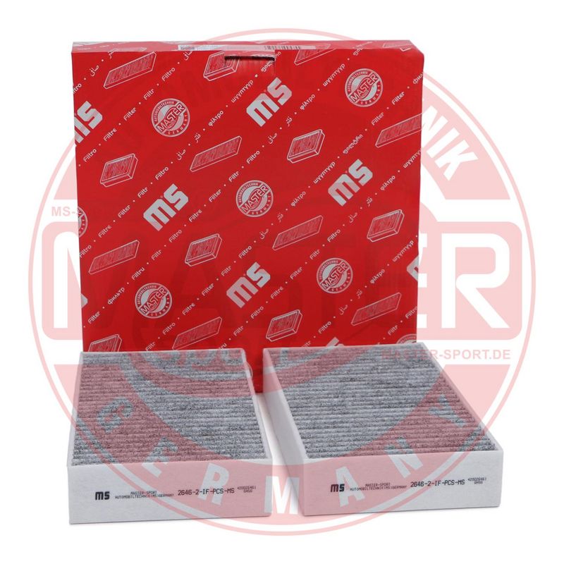 Filtru, aer habitaclu MASTER SPORT 2646-2-IF-SET-MS