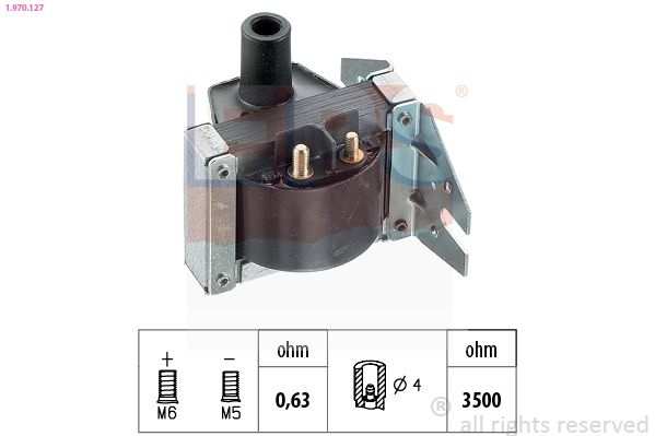 EPS Volkswagen котушка запалювання AUDI 80/90/100