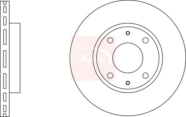 APEC Brake Disc DSK2916