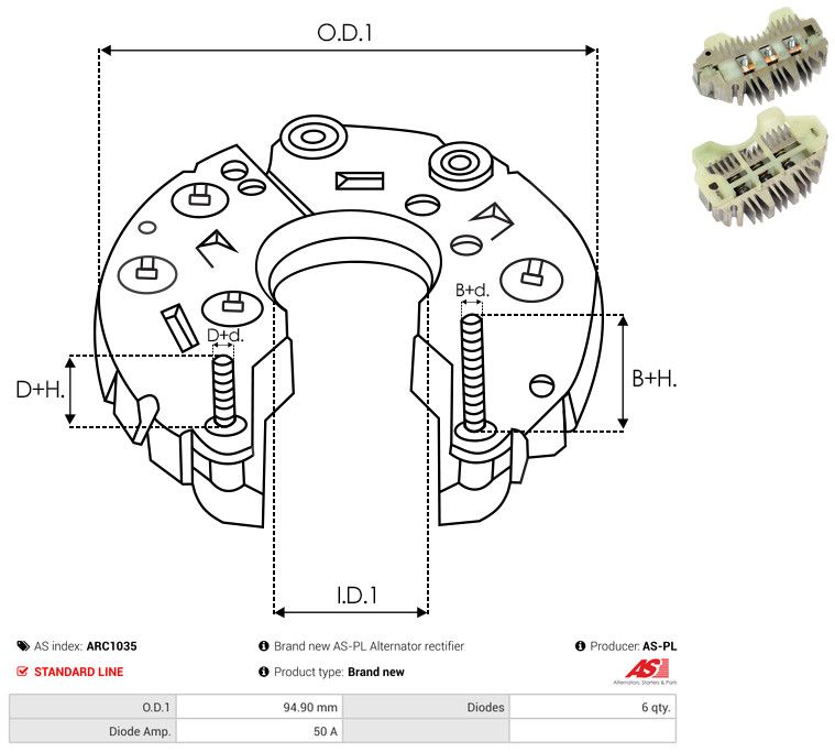 Seadistaja, generaator, AS-PL ARC1035