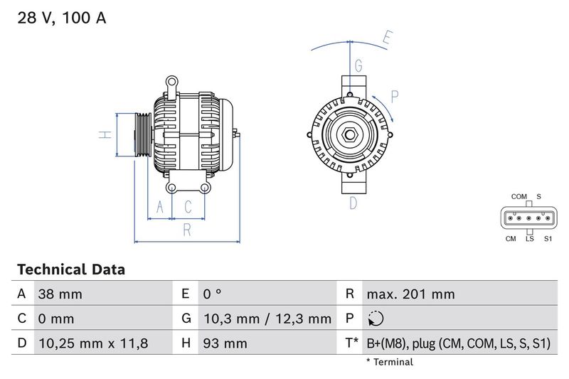 generátor 0 986 084 290