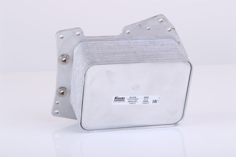 Õliradiaator, mootoriõli, NISSENS 91279