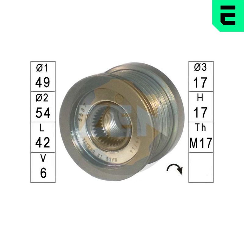 Механізм вільного ходу генератора, Era ZN5587