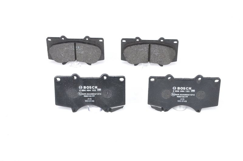 BOSCH 0 986 494 153 Brake Pad Set, disc brake